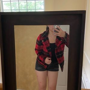 Forever 21 Premium Plaid Jacket